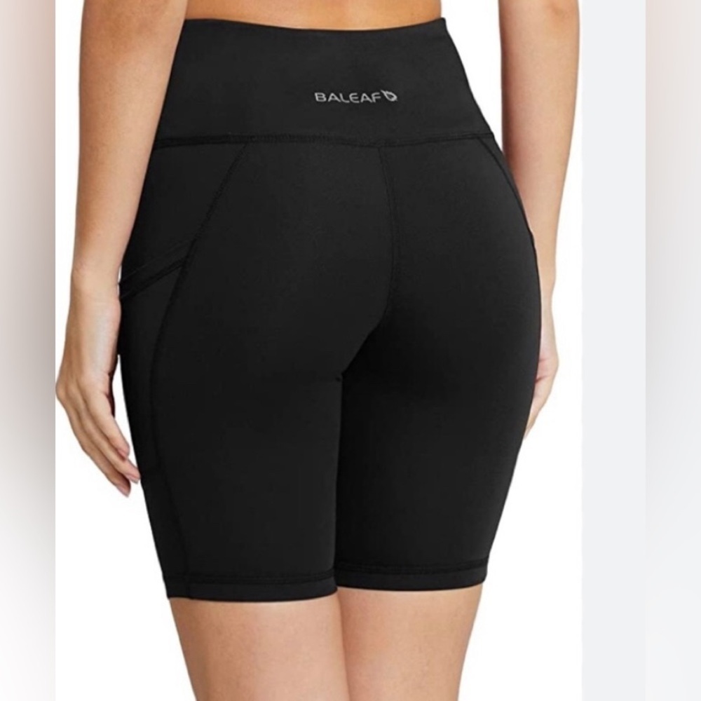 Baleaf high rise Biker shorts for women’s